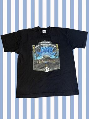 Streetwise Southern California Graphic Tee (Santa Monica 2003) - Black (XL)